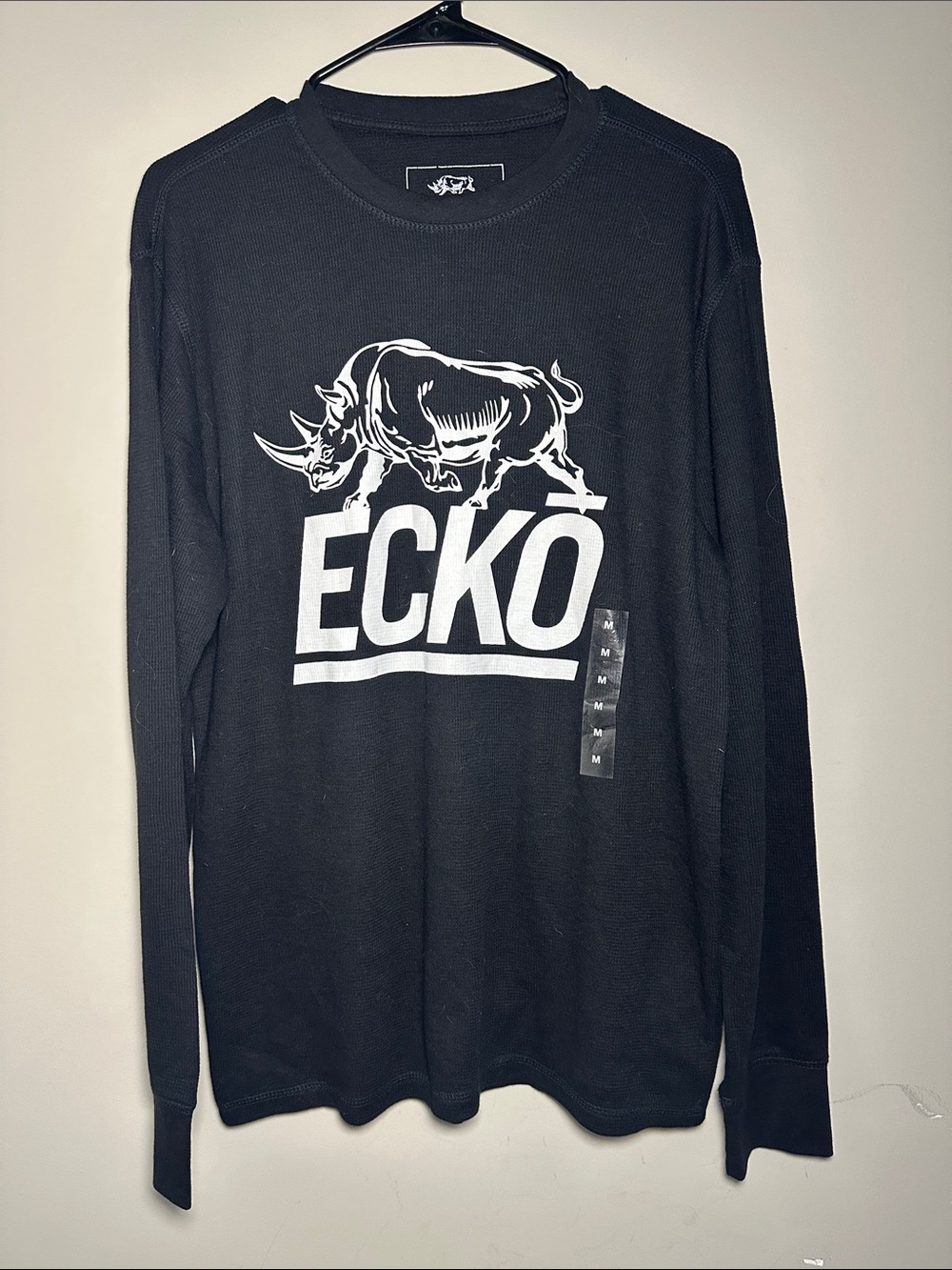 ECKO UNLTD. Black long sleeve with Rhino Logo